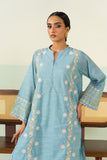 LDE212-2-2P26 Sky-Blue Alkaram Brand Original Fabrics