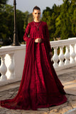 LF-1012-Deep Red Maria B Brand Original Fabrics