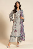 LPE73-1-3P26 Grey Alkaram Brand Original Fabrics