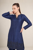 maria b MB-FS26-27-Navy Blue