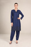 maria b MB-FS26-27-Navy Blue