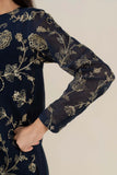 maria b MB-FS26-38-Navy Blue