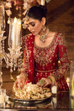 Maria B  Roza Couture MC01007-SML-RED Online Shopping