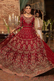 Maria B  Roza Couture MC01007-SML-RED Online Shopping