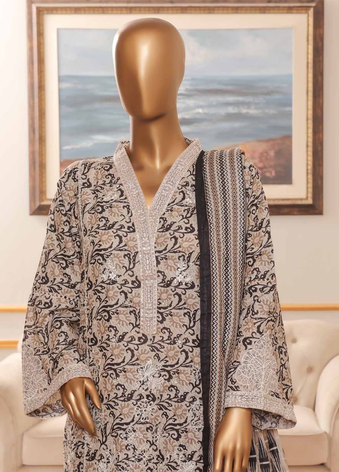 Bin Saeed NSM-082-EMB-R-64 Online Shopping