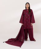 Sapphire  3 Piece Embroidered Cambric Suit PEDY24DFV516 Online Shopping