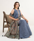 3PDYS26V1154 Printed Lawn Suit Sapphire Brand Original Fabrics