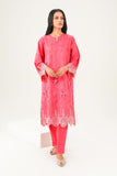 2 Piece Embroidered Suit PW25-99 Nishat Linen Brand Original Fabrics