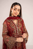SF-EF26-02 Maroon  Maria B Brand Original Fabrics