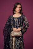 Maria B SFE2445-ESM-BLU Online Shopping