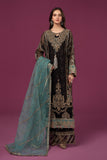 Maria B SFE2446-ESM-BLK Online Shopping