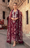 Scarlet Blue SL26-04 Asifa N Nabeel Brand Original Fabrics