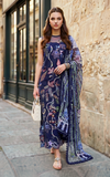 Scarlet Blue SL26-04 Asifa N Nabeel Brand Original Fabrics