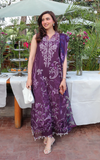Plum Royale SL26-10 Asifa N Nabeel Brand Original Fabrics
