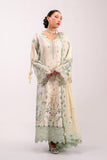 QSL-01 Azure Qalamkar Brand Original Fabrics