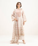 3PESUS26V131 Embroidered Cotton Satin Suit Sapphire Brand Original Fabrics