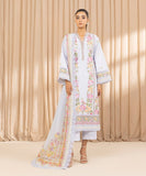 Sapphire U3FELX25V217 3 Piece Embroidered Cotton Net Suit Online Shopping