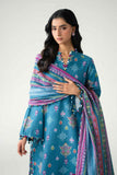 3 Piece Printed Suit U3P-NISHA26WV1-66 Nishat Linen Brand Original Fabrics