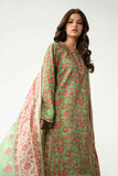 3 Piece Printed Embroidered Suit U3PE-NISHA26WV1-3 Nishat Linen Brand Original Fabrics