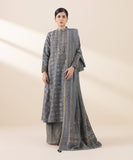 Sapphire U3PEJQ25V213 3 Piece Embroidered Jacquard Suit Online Shopping