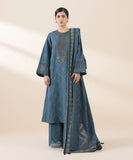 Sapphire U3PEJQ25V214 3 Piece Embroidered Jacquard Suit Online Shopping