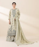 Sapphire U3PEJQ25V220 3 Piece Embroidered Jacquard Suit Online Shopping