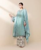 Sapphire U3PEJQ25V222 3 Piece Embroidered Jacquard Suit Online Shopping