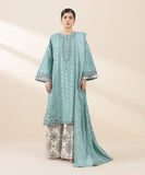 Sapphire U3PEJQ25V222 3 Piece Embroidered Jacquard Suit Online Shopping
