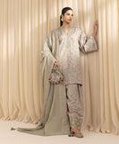 Sapphire U3PESG25V261 3 Piece Embroidered Silk Suit Online Shopping