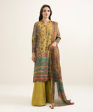 U3PESLS26V16 Embroidered Silk Suit Sapphire Brand Original Fabrics