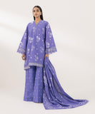 Sapphire  3 Piece Embroidered Jacquard Suit U3PEST24V514 Online Shopping