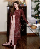 3PESGS26V181 Embroidered Lawn Suit Sapphire Brand Original Fabrics