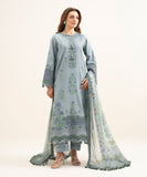 3PEDYS26V189 Embroidered Lawn Suit Sapphire Brand Original Fabrics