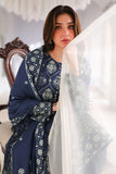 cross stitch Obsidian Blue