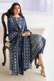cross stitch Obsidian Blue