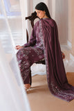 cross stitch Mulberry Brown