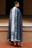 cross stitch Ethnic Azure
