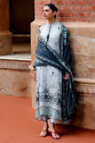 cross stitch Ethnic Azure