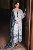 cross stitch Ethnic Azure