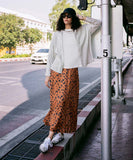 Sapphire Animal Print Satin Skirt WBTMS25V2013 Online Shopping