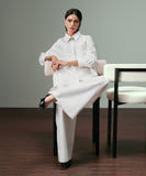 Sapphire Wide Leg Textured Trousers WBTMS25V3002 Online Shopping