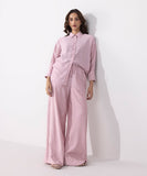 Sapphire Wide Leg Textured Trousers WBTMS25V3005 Online Shopping