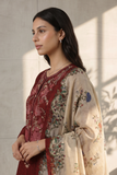 Embroidered Kurta Dupatta Trouser - 1957 Zellbury Brand Original Fabrics