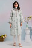 Embroidered Kurta Dupatta Trouser - 2984 Zellbury Brand Original Fabrics