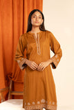 Alkaram Studio GFKU7338-Brown Online Shopping