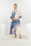 Alkaram WSP3P25-5-287-Blue-Cream Online Shopping