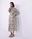 Sapphire Animal Print Dress With Belt WTOPS25V2011 Online Shopping