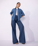 Sapphire Denim Button Through Shirt WTOPS25V2026 Online Shopping