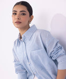 Sapphire Loose-Fit Cotton Shirt WTOPS25V2034 Online Shopping