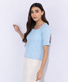 Sapphire Square-Neck Rib Top WTOPS25V2048 Online Shopping